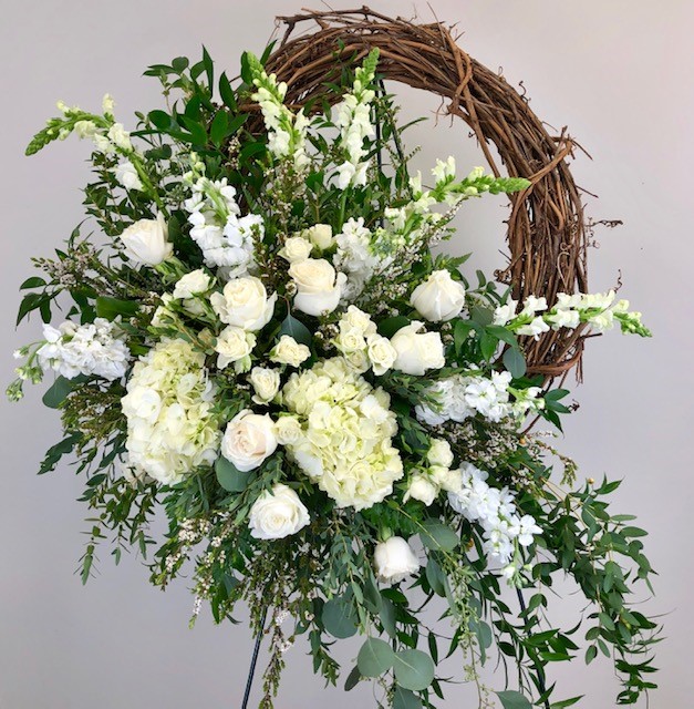 Grace Collection: Grapevine Wreath Flowers