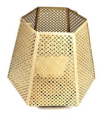 Large Gold Hanging Lantern
