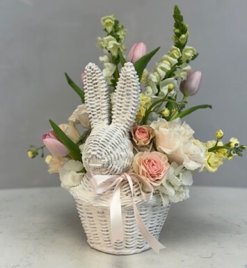 Baby Girl Bunny Blessings