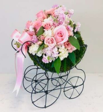 Baby Carriage Pink