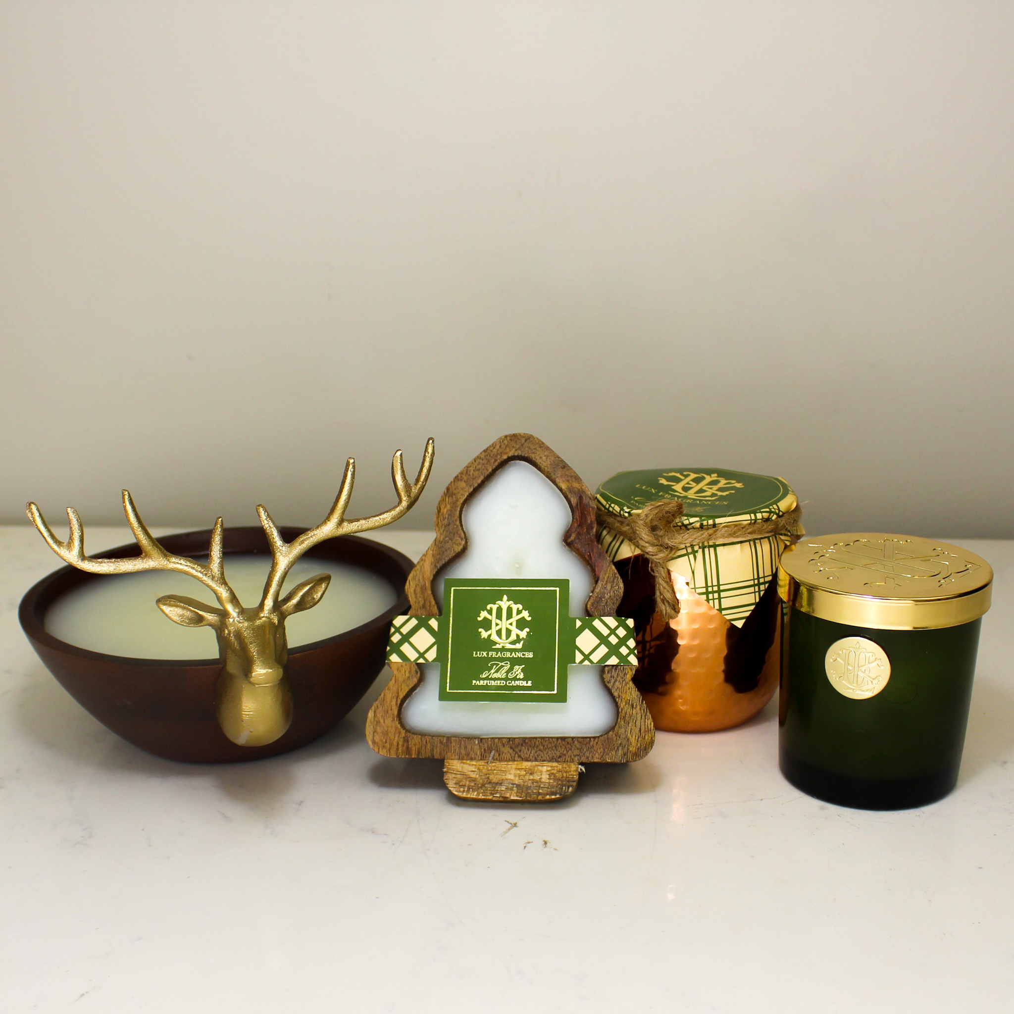 Lux Fragrances “Noble Fir” Scented Candle
