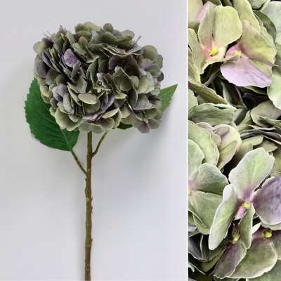 Antique Plum Hydrangea Stem