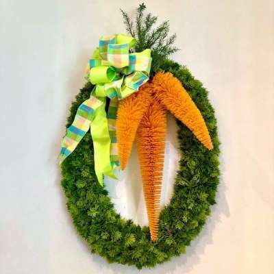 Easter Carrot Wreath