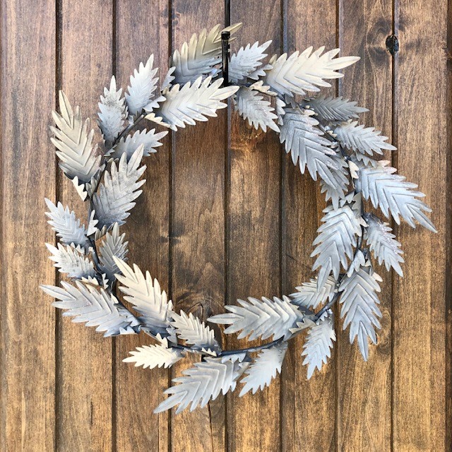 Zinc Metal Wreath