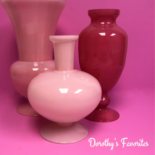 Classical Pink Glass