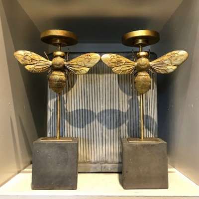 Bee Candleholders