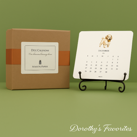 Gift Dog Calendar