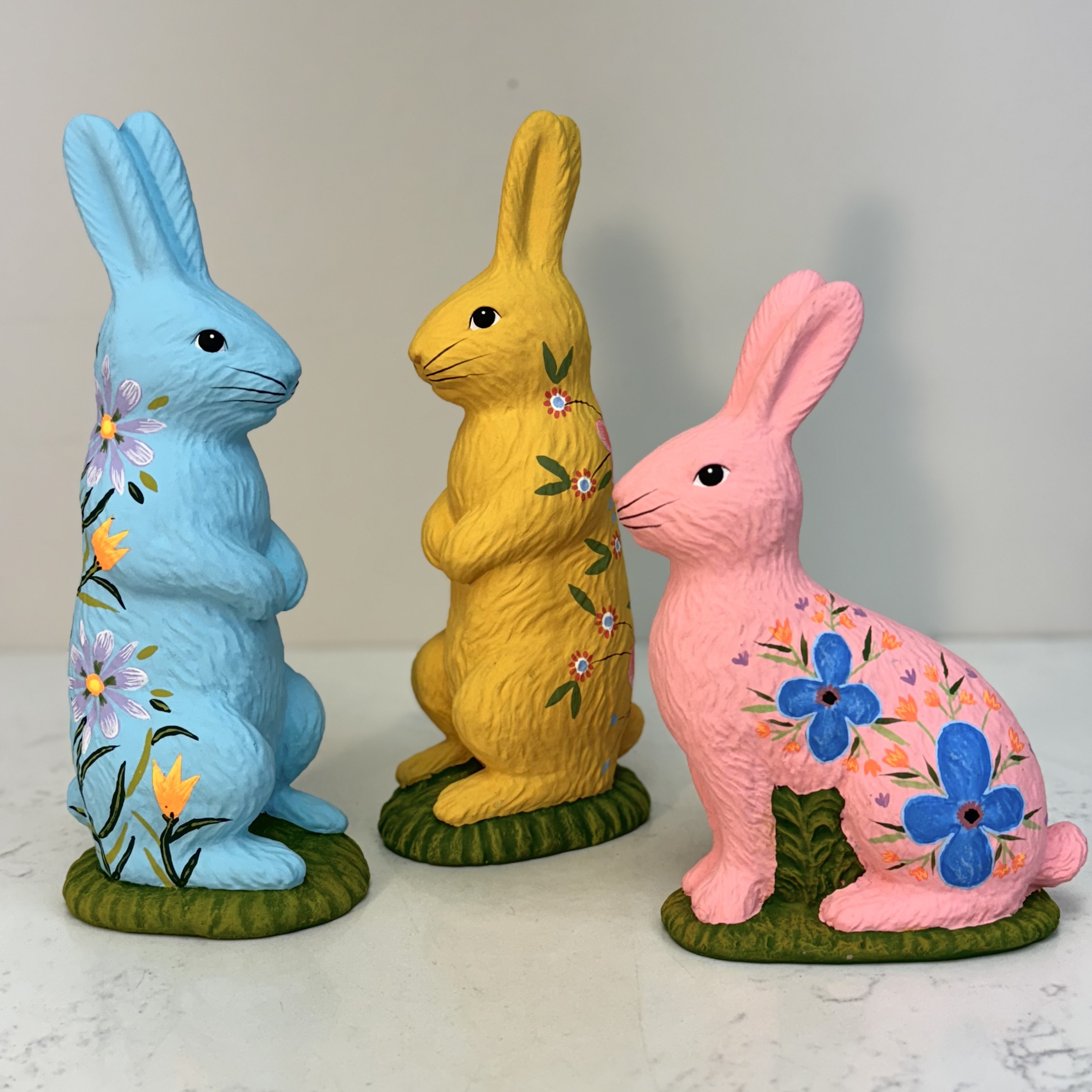 Bunny: Chocolate Hand-painted