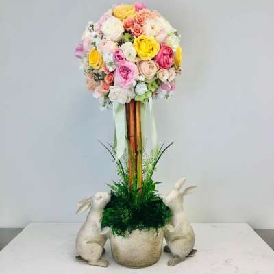 Spring Flower Topiary