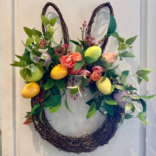 Spring Bunny Wreath
